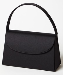 AIMER | 【喪服・礼服用】ラウンドフラップブラックフォーマルバッグ(ハンドバッグ)