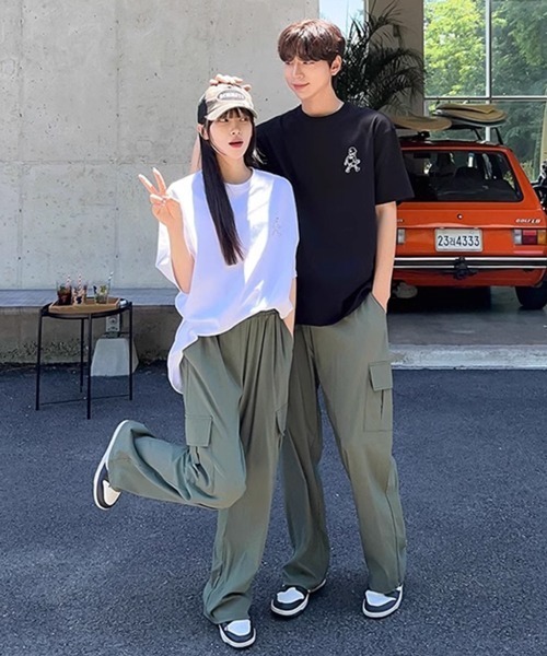 NOWLE(ノウル)の「【NOWLE】ゆるかわ スケートボード KID プリント 半袖 Tシャツ(Tシャツ/カットソー・メンズ・ブラック/ホワイト・X-LARGE/LARGE/MEDIUM)」の5枚目の写真