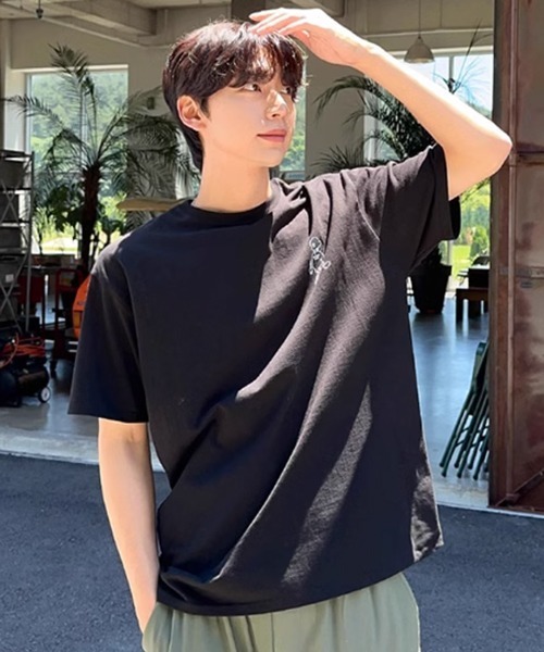 NOWLE(ノウル)の「【NOWLE】ゆるかわ スケートボード KID プリント 半袖 Tシャツ(Tシャツ/カットソー・メンズ・ブラック/ホワイト・X-LARGE/LARGE/MEDIUM)」の17枚目の写真