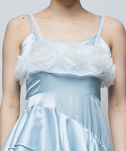 PAIN（ペイン）の「オーガンジーローズビスチェ（Tシャツ/カットソー・レディース・ピンク/ホワイト/ブラック・FREE）」の4枚目の写真