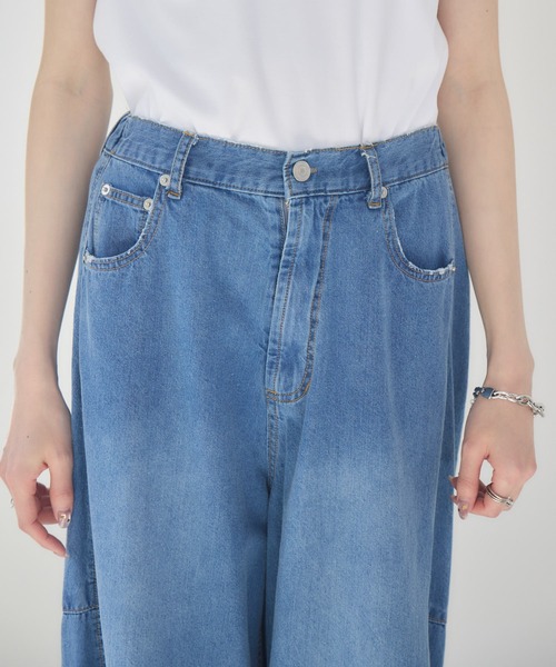 Dignite collier デニムカーブパンツ Dignite Collier】デニムカーブパンツ/ 80254031