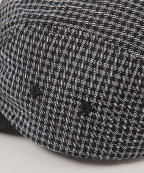 POLeR（ポーラー）の「【POLeR/ポーラー】ミニチェック柄/5パネルジェットキャップ（キャップ・メンズ・ダークグレー/キャメル・FREE）」の13枚目の写真