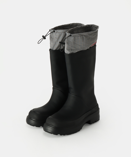 [PAES] ツーウェイレインブーツ/ブラック Paes/ぺイズ 2way Rain Boots（ロングブーツ）｜Spick and Span