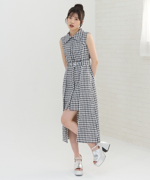REDYAZEL（レディアゼル）の「イレヘムシャツワンピース（ワンピース・レディース・ネイビー/ブルー/ブラック系その他・FREE）」の22枚目の写真