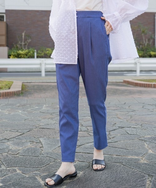 Bou Jeloud（ブージュルード）の「【接触冷感／UVカット】UV/COOL HAKIYASE+（その他パンツ・レディース・パープル/インディゴブルー/オフホワイト/カーキ/ブラック・X-LARGE/LARGE/MEDIUM/SMALL）」の5枚目の写真