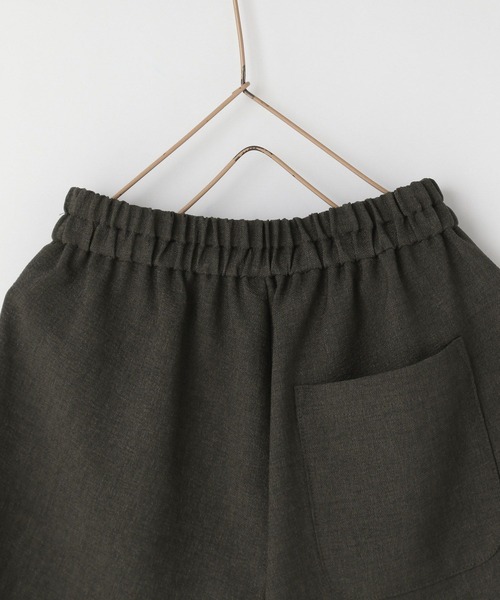 LOWRYS FARM(ローリーズファーム)の「ホップサックタックショートパンツ 320542(その他パンツ・キッズ・チャコールグレー/ダークブラウン/チェック・110cm/120cm/130cm/140cm/150cm)」の21枚目の写真
