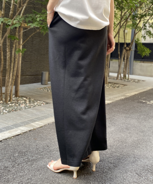 PROTAGONISTA（プロタゴニスタ）の「【PROTAGONISTA/プロタゴニスタ】ロングスカート（スカート・レディース・ブラック・フリー）」の4枚目の写真