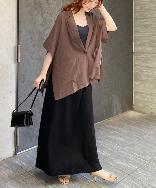 PROTAGONISTA（プロタゴニスタ）の「【PROTAGONISTA/プロタゴニスタ】ロングスカート（スカート・レディース・ブラック・フリー）」の10枚目の写真