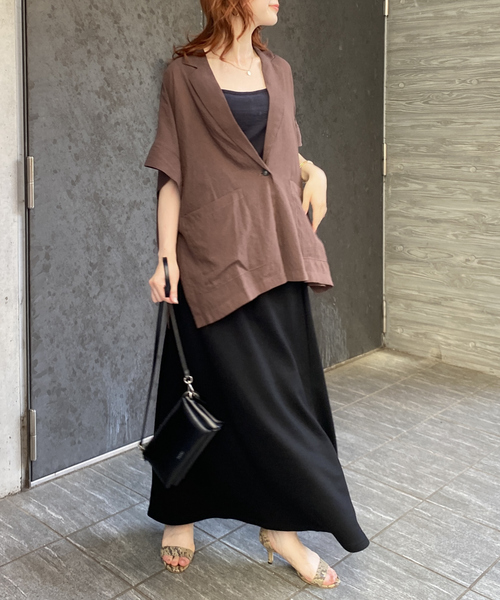 PROTAGONISTA（プロタゴニスタ）の「【PROTAGONISTA/プロタゴニスタ】ロングスカート（スカート・レディース・ブラック・フリー）」の12枚目の写真