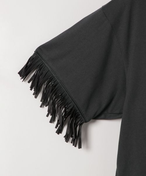 セール】フリンジショートTEE SS/574903（Tシャツ/カットソー