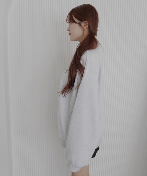 mignon(ミニョン)の「【Mignon/ミニョン】original print sweat / プリントスウェット(スウェット・レディース・ホワイト系・FREE)」の5枚目の写真