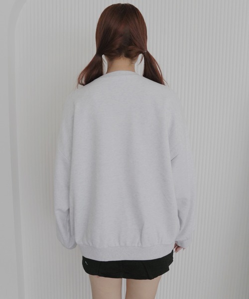 mignon(ミニョン)の「【Mignon/ミニョン】original print sweat / プリントスウェット(スウェット・レディース・ホワイト系・FREE)」の3枚目の写真