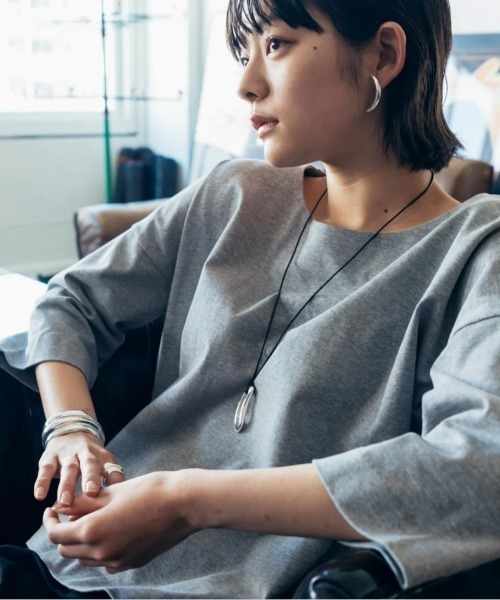 Nothing And Others（ナッシングアンドアザーズ）の「Nothing And Others/ナッシングアンドアザーズ/Watery Drop Necklace（ネックレス・レディース・シルバー・F）」の7枚目の写真