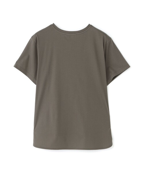 EPOCA(エポカ)の「【2025年春夏モデル】ベーシックTシャツ(Tシャツ/カットソー・レディース・オフホワイト/ブラウン系その他2/ブラック・40)」の7枚目の写真