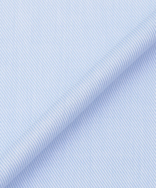 TOKYO SHIRTS(トウキョウシャツ)の「形態安定ノンアイロン ボタンダウン 半袖ビジネスワイシャツ(ビジネスシャツ・メンズ・ブルー・首回り39cm/首回り41cm/首回り42cm/首回り43cm/首回り37cm)」の6枚目の写真
