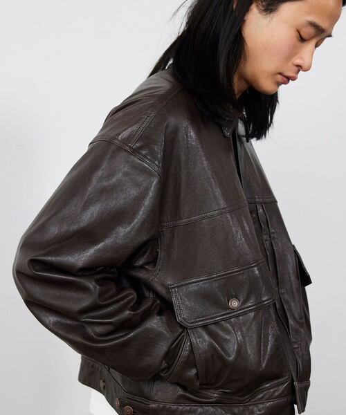 シープレザー ショート ジャケット（ブルゾン）｜BEAMS