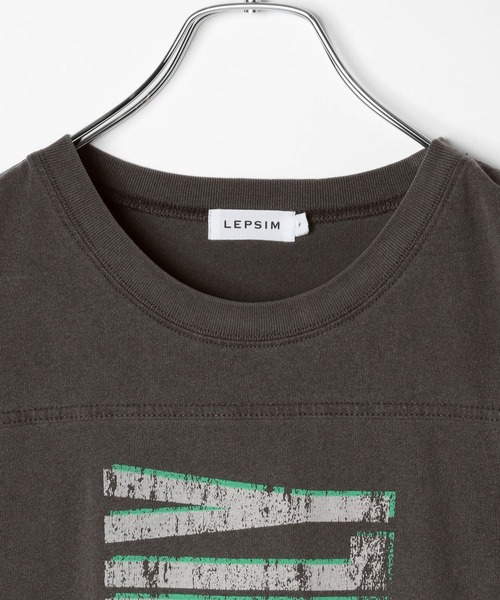 LEPSIM(レプシィム)の「USED加工ノースリーブ 574902(Tシャツ/カットソー・レディース・キャメル/オフホワイト/グレー・FREE)」の11枚目の写真
