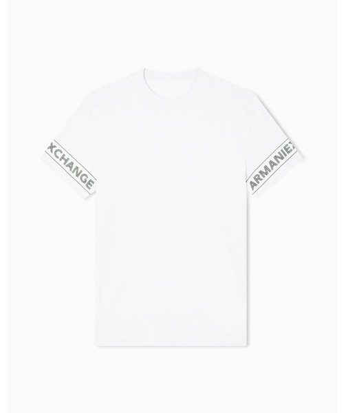 ARMANI EXCHANGE（アルマーニエクスチェンジ）の「【A|X アルマーニ エクスチェンジ】AXロゴ 半袖クルーネックTシャツ/REGULAR（Tシャツ/カットソー・メンズ・ストーン/レッド・X-LARGE/LARGE/MEDIUM/SMALL/X-SMALL/XX-LARGE）」の9枚目の写真