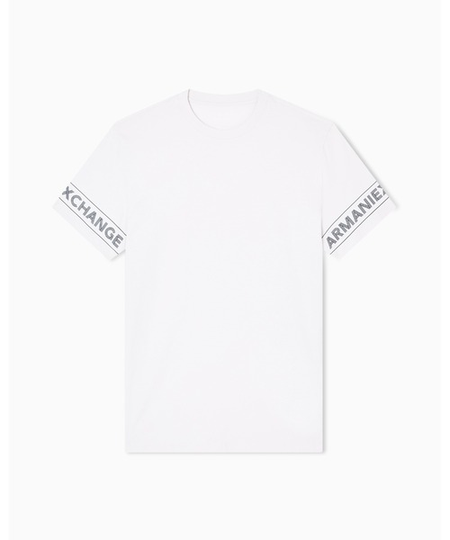 ARMANI EXCHANGE（アルマーニエクスチェンジ）の「【A|X アルマーニ エクスチェンジ】AXロゴ 半袖クルーネックTシャツ/REGULAR（Tシャツ/カットソー・メンズ・ストーン/レッド・X-LARGE/LARGE/MEDIUM/SMALL/X-SMALL/XX-LARGE）」の8枚目の写真