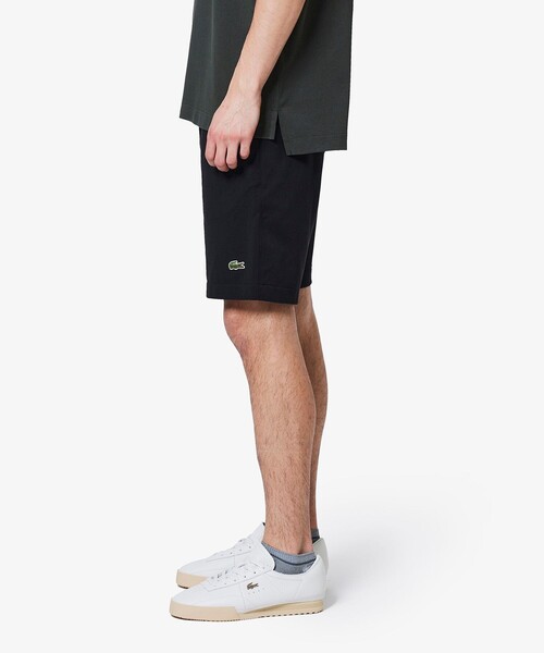 LACOSTE（ラコステ）の「L.12.12アレンジ 鹿の子地ショーツ（その他パンツ・メンズ・レッド系その他/オフホワイト/チャコールグレー/ブラック・5/3/4）」の6枚目の写真