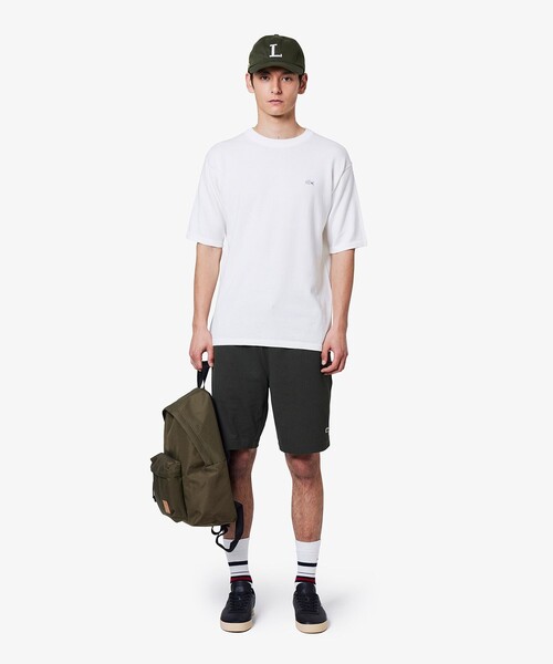 LACOSTE（ラコステ）の「L.12.12アレンジ 鹿の子地ショーツ（その他パンツ・メンズ・レッド系その他/オフホワイト/チャコールグレー/ブラック・5/3/4）」の13枚目の写真