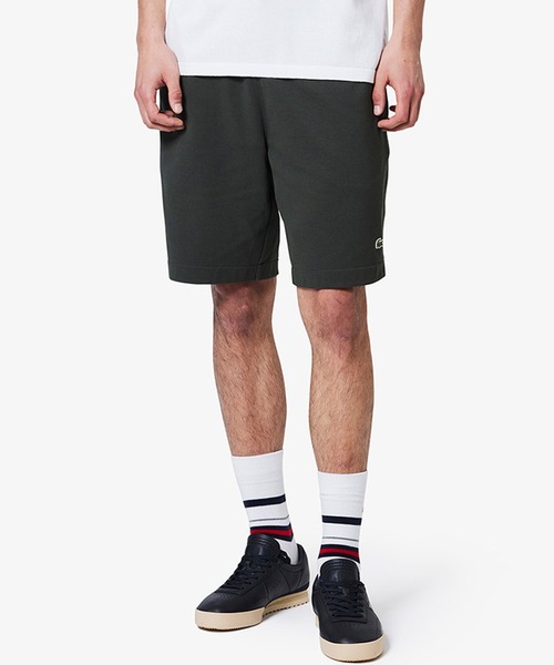 LACOSTE（ラコステ）の「L.12.12アレンジ 鹿の子地ショーツ（その他パンツ・メンズ・レッド系その他/オフホワイト/チャコールグレー/ブラック・5/3/4）」の4枚目の写真
