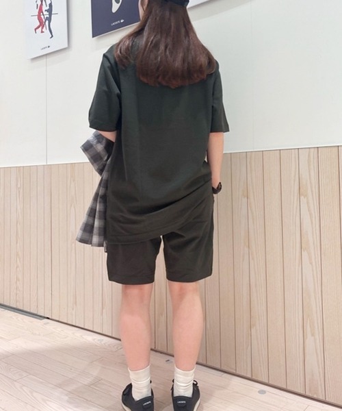 LACOSTE（ラコステ）の「L.12.12アレンジ 鹿の子地ショーツ（その他パンツ・メンズ・レッド系その他/オフホワイト/チャコールグレー/ブラック/チャコール/ホワイト・5/3/4）」の11枚目の写真