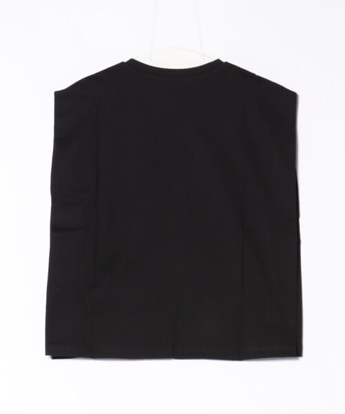 HER.（ハー）の「コットンノースリーブプルオーバー（Tシャツ/カットソー・レディース・ブラック/オフホワイト・フリー）」の19枚目の写真