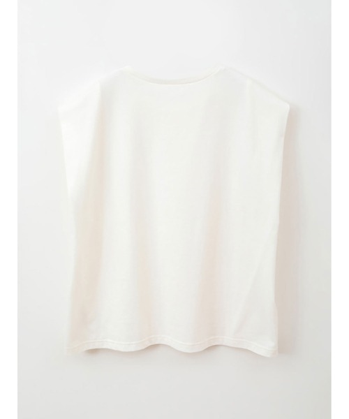 HER.（ハー）の「コットンノースリーブプルオーバー（Tシャツ/カットソー・レディース・ブラック/オフホワイト・フリー）」の18枚目の写真