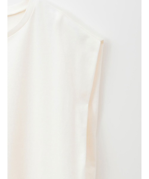 HER.（ハー）の「コットンノースリーブプルオーバー（Tシャツ/カットソー・レディース・ブラック/オフホワイト・フリー）」の15枚目の写真