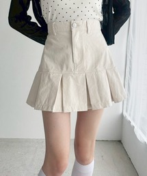 one after another NICE CLAUP | 【S/Mサイズあり】ボックスプリーツミニスカート(スカート)