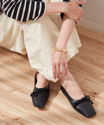 Pippichic（ピッピシック）の「【PIPPICHIC/ピッピシック】AMBER BALLET LEATHER：バレエシューズ（バレエシューズ）」