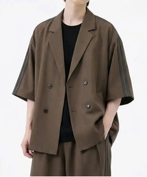 Dalfwin（ダールフィン）の「ライン半袖テーラードジャケット（テーラードジャケット）」