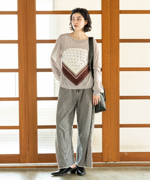 セール】シアーアソートロゴプルオーバー（Tシャツ/カットソー）｜niko