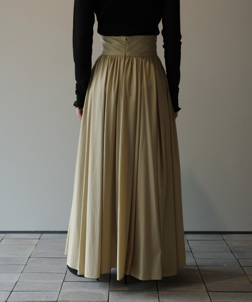 スカート WIDE BELT FLARE SKIRT CLANE WIDE BELT FLARE SKIRT（スカート）｜CLANE（クラネ）の