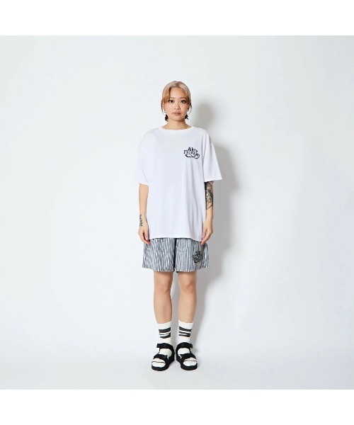AKTR(アクター)の「AKTR FREEDOM GRAPHIC LOOSE FIT T/C TEE(アクター フリーダム グラフィック ルーズフィット T/C ティー)(Tシャツ/カットソー・メンズ・ネイビー系/ホワイト系・LARGE/X-LARGE/XX-LARGE/MEDIUM)」の7枚目の写真