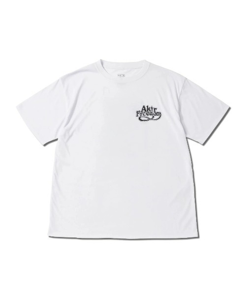 AKTR(アクター)の「AKTR FREEDOM GRAPHIC LOOSE FIT T/C TEE(アクター フリーダム グラフィック ルーズフィット T/C ティー)(Tシャツ/カットソー・メンズ・ネイビー系/ホワイト系・LARGE/X-LARGE/XX-LARGE/MEDIUM)」の4枚目の写真