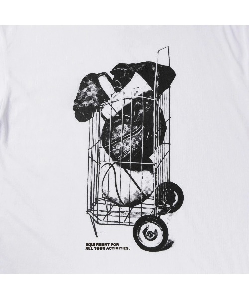 AKTR(アクター)の「AKTR FREEDOM GRAPHIC LOOSE FIT T/C TEE(アクター フリーダム グラフィック ルーズフィット T/C ティー)(Tシャツ/カットソー・メンズ・ネイビー系/ホワイト系・LARGE/X-LARGE/XX-LARGE/MEDIUM)」の5枚目の写真