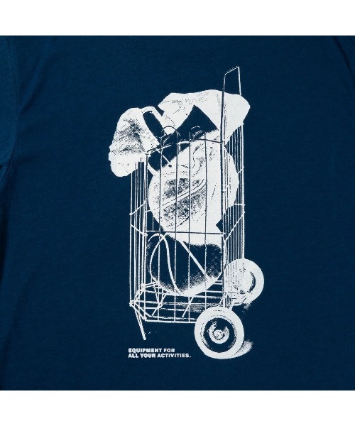 AKTR(アクター)の「AKTR FREEDOM GRAPHIC LOOSE FIT T/C TEE(アクター フリーダム グラフィック ルーズフィット T/C ティー)(Tシャツ/カットソー・メンズ・ネイビー系/ホワイト系・LARGE/X-LARGE/XX-LARGE/MEDIUM)」の18枚目の写真