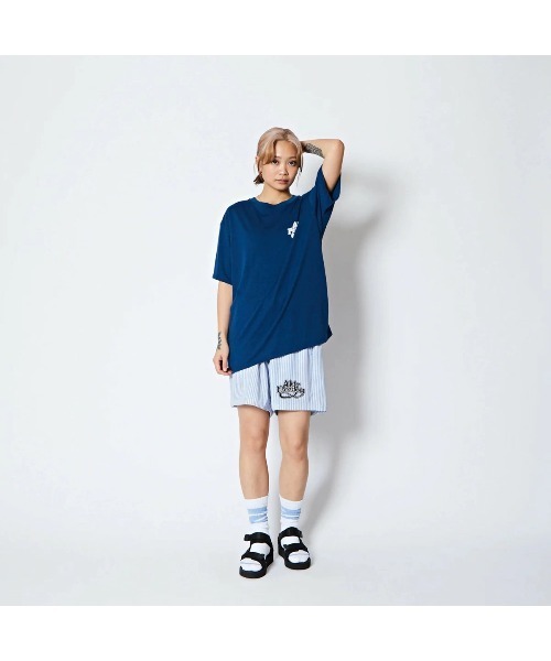 AKTR(アクター)の「AKTR FREEDOM GRAPHIC LOOSE FIT T/C TEE(アクター フリーダム グラフィック ルーズフィット T/C ティー)(Tシャツ/カットソー・メンズ・ネイビー系/ホワイト系・LARGE/X-LARGE/XX-LARGE/MEDIUM)」の22枚目の写真