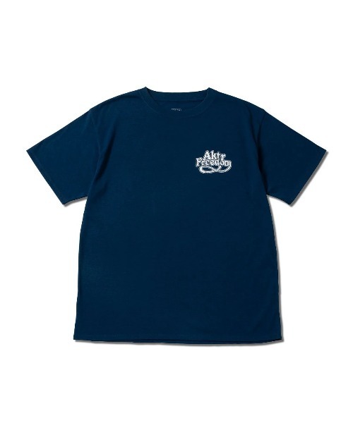 AKTR(アクター)の「AKTR FREEDOM GRAPHIC LOOSE FIT T/C TEE(アクター フリーダム グラフィック ルーズフィット T/C ティー)(Tシャツ/カットソー・メンズ・ネイビー系/ホワイト系・LARGE/X-LARGE/XX-LARGE/MEDIUM)」の17枚目の写真