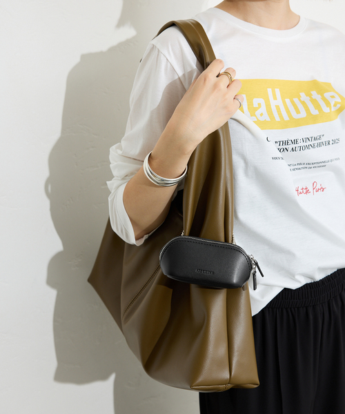 ADD CULUMN（アドカラム）の「ADD CULUMN/アドカラム FIGRE BABY A25W02A396（ハンドバッグ・レディース・ブラック/ブラウン・FREE）」の6枚目の写真