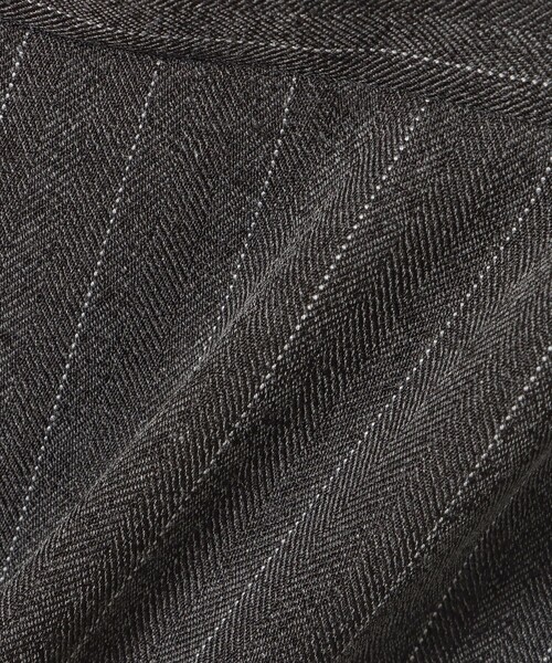 BEAMS HEART(ビームスハート)の「ピンストライプ柄 キャミソール サロペット(つなぎ/オールインワン・レディース・チャコールグレー/イエロー/ブラウン系その他2・FREE)」の12枚目の写真