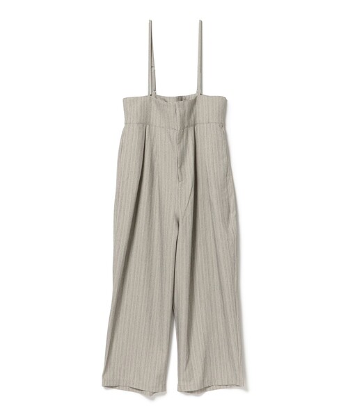 BEAMS HEART(ビームスハート)の「ピンストライプ柄 キャミソール サロペット(つなぎ/オールインワン・レディース・チャコールグレー/イエロー/ブラウン系その他2・FREE)」の13枚目の写真