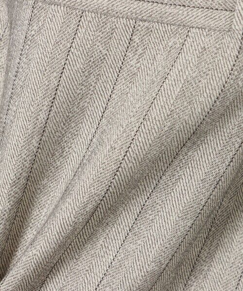 BEAMS HEART(ビームスハート)の「ピンストライプ柄 キャミソール サロペット(つなぎ/オールインワン・レディース・チャコールグレー/イエロー/ブラウン系その他2・FREE)」の15枚目の写真