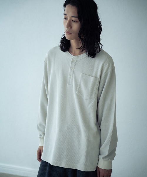 RATTLE TRAP(ラトルトラップ)の「ピグメントサーマルロンT(Tシャツ/カットソー・メンズ・ブラック/オフホワイト/ネイビー・M/L)」の9枚目の写真