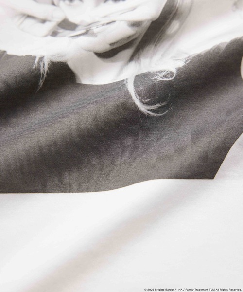 ROPE'(ロペ)の「【Brigitte Bardot×ROPE'・コラボ】プリントアームレットT-shirt【洗える・洗濯耐久性・接触冷感】(Tシャツ/カットソー・レディース・ホワイト系その他/ホワイト・FREE)」の20枚目の写真