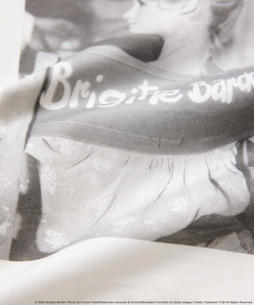 ROPE'(ロペ)の「【Brigitte Bardot×ROPE'・コラボ】プリントアームレットT-shirt【洗える・洗濯耐久性・接触冷感】(Tシャツ/カットソー・レディース・ホワイト系その他/ホワイト・FREE)」の22枚目の写真