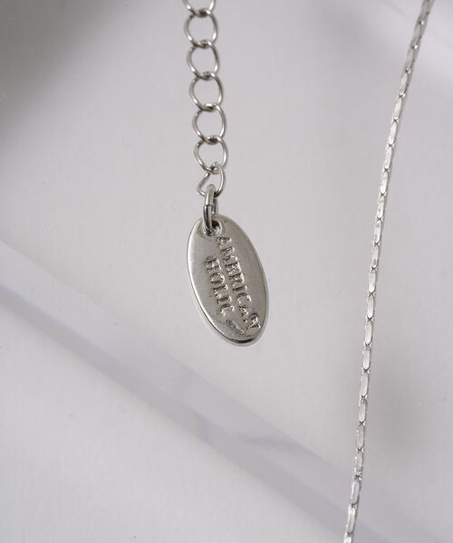 AMERICAN HOLIC（アメリカンホリック）の「スクリュー パイプネックレス（ネックレス・レディース・ゴールド/シルバー・FREE）」の3枚目の写真