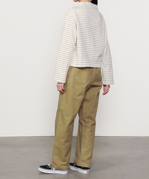 ORCIVAL(オーシバル)の「ORCIVAL | コットンカツラギ イージーパンツ WOMEN(その他パンツ・レディース・ベージュ/オフホワイト・1)」の3枚目の写真